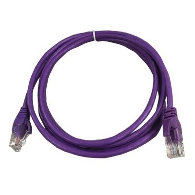 China Hot Selling 2m Purple UTP Cat 5th Copper Patch Cord for sale