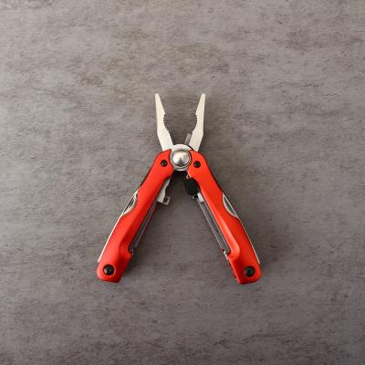 China Wholesale Heavy Duty Unique Design Aluminum Handle EDC Multifunctional Pliers Gift Folding Multitool Promotional Pliers for sale