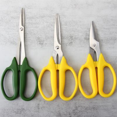 China New Anti-skid Handle Outdoor Fruit Picking Shears Gardening Tool Bonsai Pruning Scissors for sale