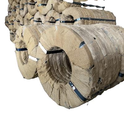 China Machine Packing Individual Packing By Jute Steel Strapping 0619 Steel Band Tape For Packing for sale