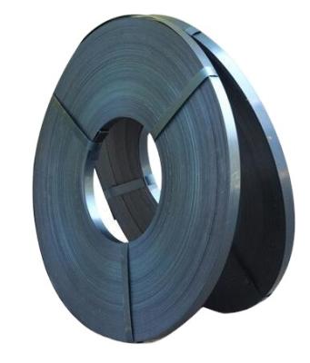 China Manual Packing 16/19/25/32mm Blue Tempered Q235B Metal Steel Strapping Band For Packing Steel Band for sale