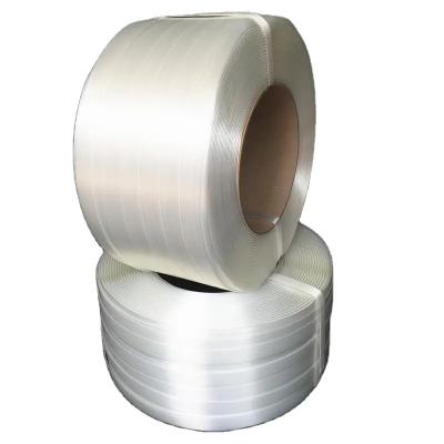 China Manual packing 13mm, 16mm, 19mm, 25mm, strapping made up of 32mm polyester rope for sale