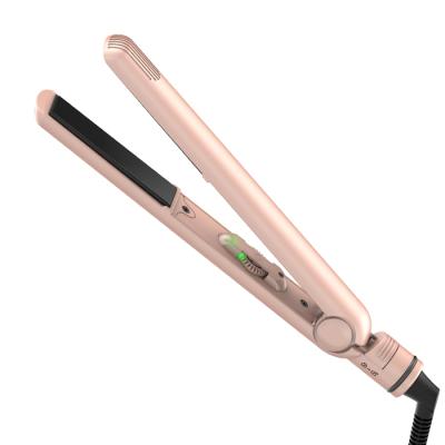 China Professional Ceramic Flat Hair Straightener Vapor Iron Tourmaline Protein Flat Iron Hair Straightener for sale