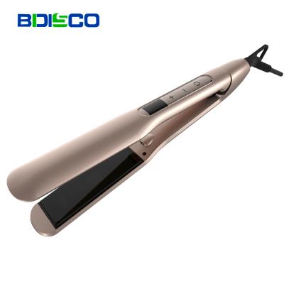 China Hair Straightener Ace Seen On TV Beauty Product Touch Screen Digital Hair Styler Electric Hair Straightener for sale