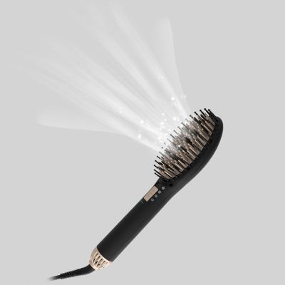 China Round As Seen On TV Hair Brush 2021 Manufacturing Brush Hair Dryer Heated Brush for sale