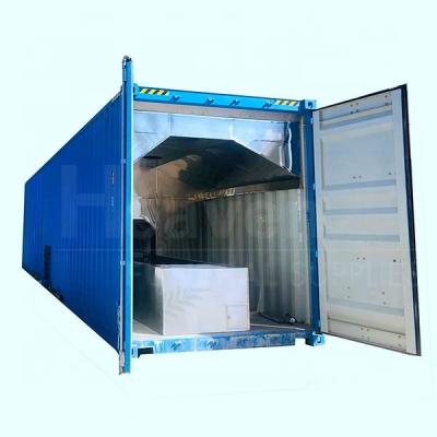 China Mobile crematorium plant humane cremation machines containerized and mobile e-friendly for sale for sale