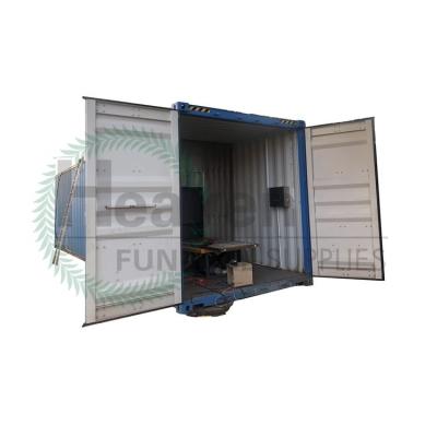 China Containerized and Mobile Customized Sizes High Security Cremation Machine Stainless Steel Shell Human Incinerator for sale