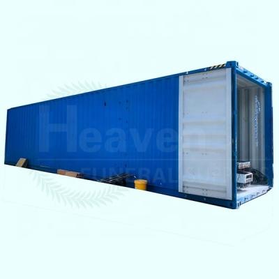 China 2022 Containerized And Mobile New Design Factory Price Burial Supplies Machine Human Crematorium Incinerator for sale