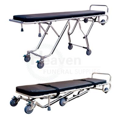 China Chinese 3 Grade Manufacturers Burial Supplies Cradle Stretcher Aluminum Corpse Mortuary Trolley for sale