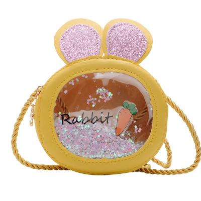 China New fashion shinning fashion children's bag cute shoulder bag sequined PU leather bags for kids for sale