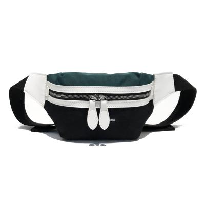 China 2020 Fashion Waist Bag Women's Canvas Leisure New Panel Fanny Pack For Girls Letter Bum Bag Packs Fashion Chest Cross - Body Bag Belt for sale