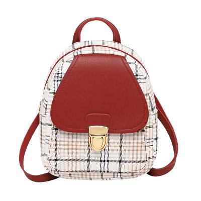 China New Style PU Fashionable Mini Small Backpack Girls Cell Phone Purse Cross - Body Mini Women Backpack Phone Pouch for sale