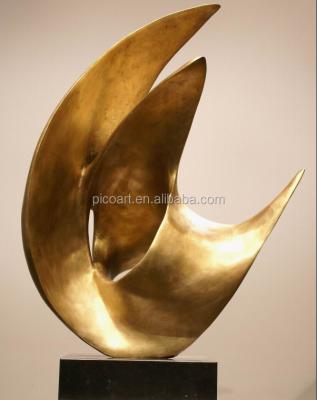 China NATURAL Abstract Antique Brass Table Art Sculpture for sale