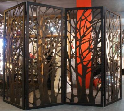 China New Modern Classic/Postmodern Metal Partition Screens Folder Trees Branch Hollow Room Dividers for sale