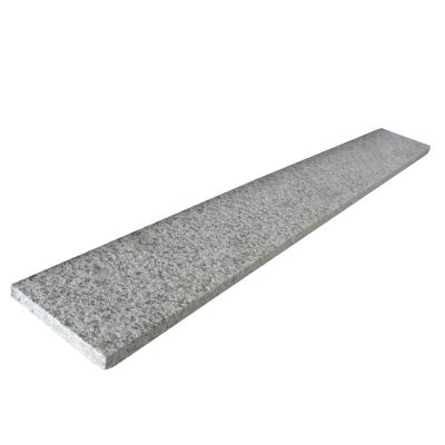 China G655 Granite Stone Interior Design Polished Chinese Stairs And Staircase Indoor / Outdoor Paving Railing for sale