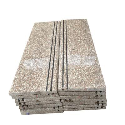 China Popular Outdoor Stone Hotel Granite Stairs Treads Risers With Cheap Price for sale