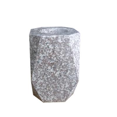 China Modern Cheap Granite Cemetery Funeral Vase for sale