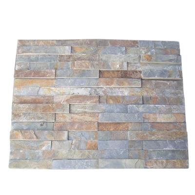 China Rusty Slate Rectangular Slate Tile for sale