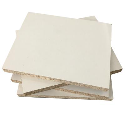 China Environmental Protection 1220*2440Mm White Color Waterproof Melamine Particle Board for sale