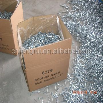 China Anchor Brand Steel Roofing Nails for sale