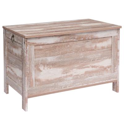 China Modern Wood Look Accent Furniture, Sturdy Entryway Storage Bench, Toy Chest Storage Box for sale