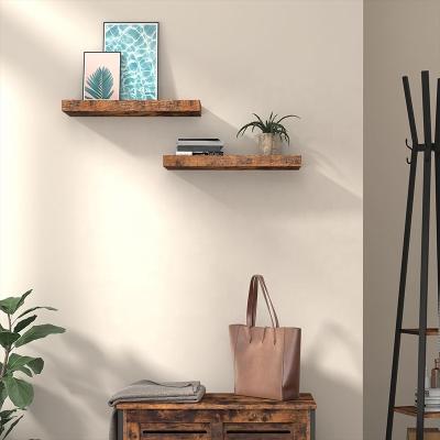 China Stocked Wall Mounted Shelves Set Of 2 , Decorative Display Shelves , Wall Storage for sale