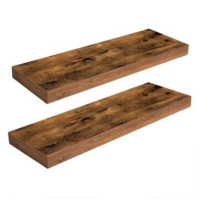 China Stocked wall shelf set of 2, wall panel, floating shelf, 60 x 20 x 3.8 cm for sale