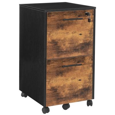 China (Adjustable Desk Filling Other Cabinet) 2-Drawer Cabinet with 5 Wheels for sale