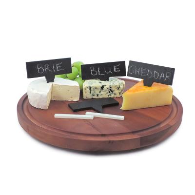 China Fine Workmanship and Beautiful Food Grade Soapstone Chalk Markers Slate Cheese Sign Labels for Cheese Name Tag for sale