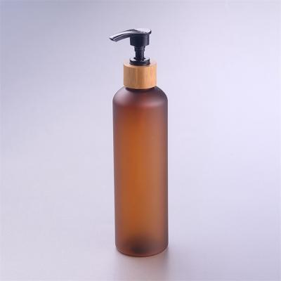 China New Products 300ml Cosmetic Hot Spray Bottles Plastic Shampoo Bottle , Body Lotion Bottle With Pump for sale