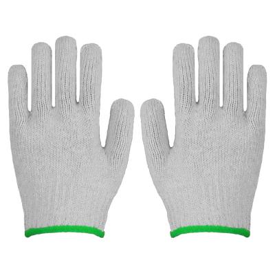 China Tight fit on hands to absorb sweat affordable work with durable cotton gloves for construction site maintenance and other work for sale