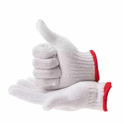 China Practical, Durable And Wear Resistant Anti-Slip Construction Household Cotton Work Gloves for sale