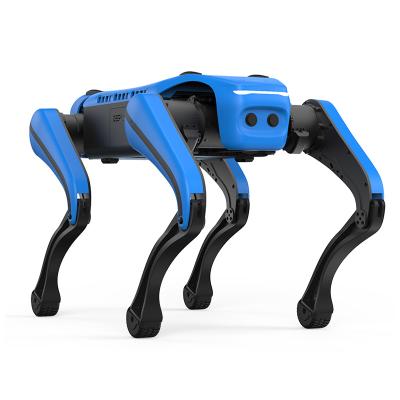 China Programmable GPS Navigation Smart Robotics Development Interface Robot Dog AI Quadruped Secondary Robot Dog for sale