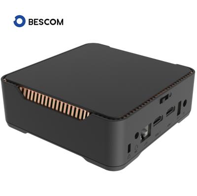 China For Business New Design Desktop PC Expandable Mini HDD Support VESA Mount Win 10 Mini Computer for sale