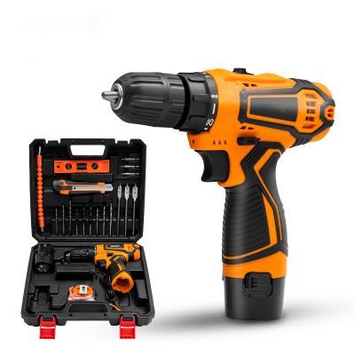 China OEM Multifunctional Rechargeable Electric Drill 12V Power Drills Tool Box For Home for sale