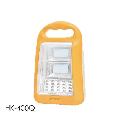 China Malaysia akko camping portable rechargeable led emergency light for sale