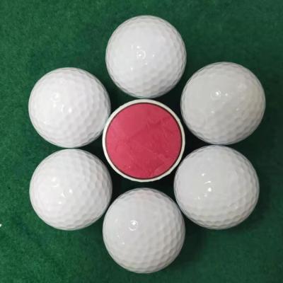 China Factory Supply Gum Three Tier Golf Ball Synthetic Direct Ball Golf Game Golf Ball for sale