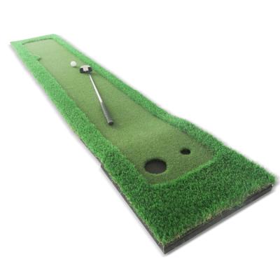 China Eva+Simulation Grass Faactory Direct Selling Golf Removable Grass Mat Portable Putting Green for sale