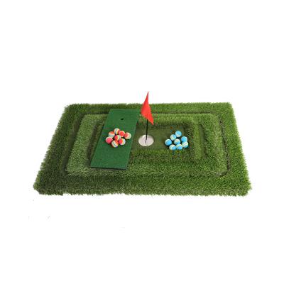 China Supplier Golf Water Floating Fruit Ridge Practice Outdoor Putting Green Putting Trainer 30*60cm for sale