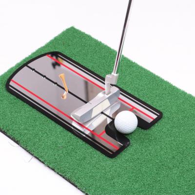 China Factory direct sales golf plexiglass (acrylic panel) putting practice mirror, golf action corrector for sale