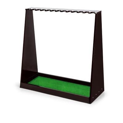 China Golf Club Display Stand 13 Hole Golf Replica Solid Wood Stand for sale