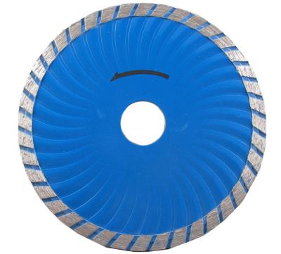 China Wave Turbo Sintered Diamond Tip Saw Blade / Diamond Cutting Disc For Concrete for sale