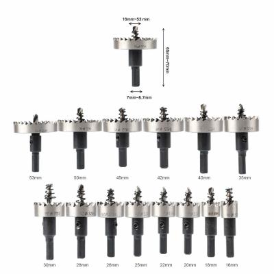 中国 銀製色の高速高速度鋼の穴は金属14のPCについてはキットの穴あけ工具を切ることを見ました 販売のため