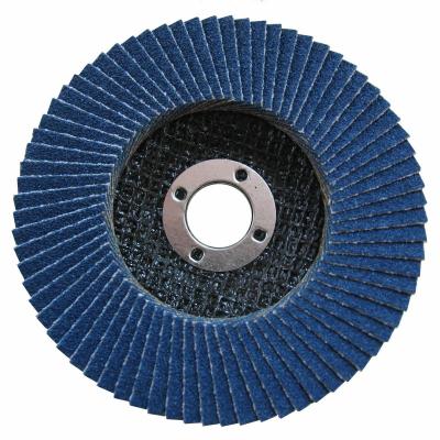 Chine 4-1/2 » disque abrasif d'aileron de roue de coupe de broyeur d'angle de zircone de poussière abrasive de X 7/8