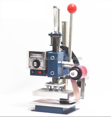 中国 Hot Leather Embossing Embossing Stamping Machine Digital Aluminum Stamping Machine Hand Manual Easy Operation 販売のため