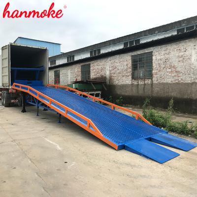 China Hotels Foshan Portable Mobile Yard Hydraulic Car Loading Ramp For Truck for sale