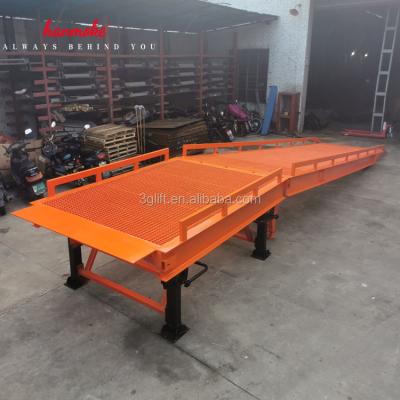 China Cheap Price Approved Hydraulic Truck Ramp Warehouse CE Factory Price Mobile Loading Yard Ramp For Sale for sale