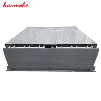 China Hotels Hydraulic Electric Forklift Dock Leveler Dock Ramp Leveler for sale