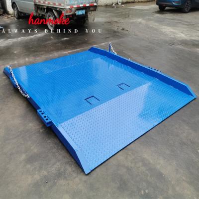 China Factory 22000ib CE heavy duty container ramp for forklift unloading ramps for warehouse for sale