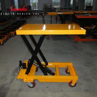 China Hotels 500kgs Motorized Platform, Trolley Lift and Motion Lifting System for sale